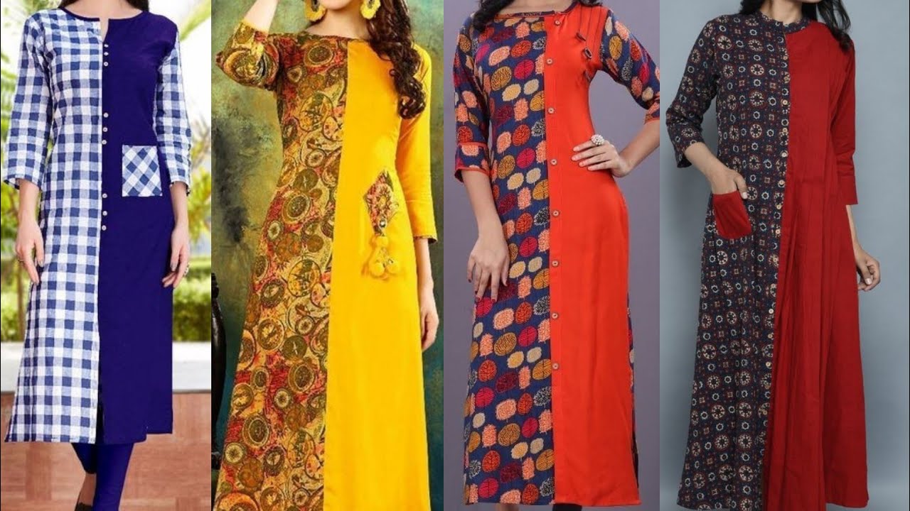 Pin by Melbin Thomas on dress | Simple kurti designs, Fancy dress design, Designer  kurti patterns